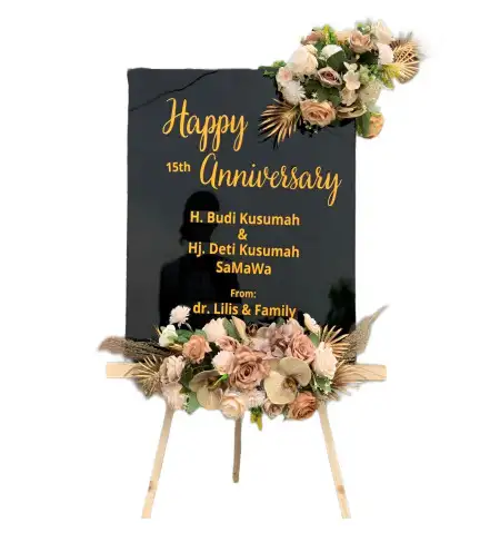 Papan Bunga Akrilik Jabang